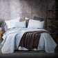 Contemporary Coverlet Set with Detailed Stitching
