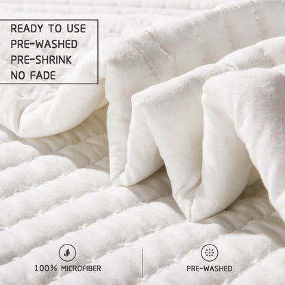 Kasentex Ultra Soft All Season Rustic Nostalgic Design Coverlet Set