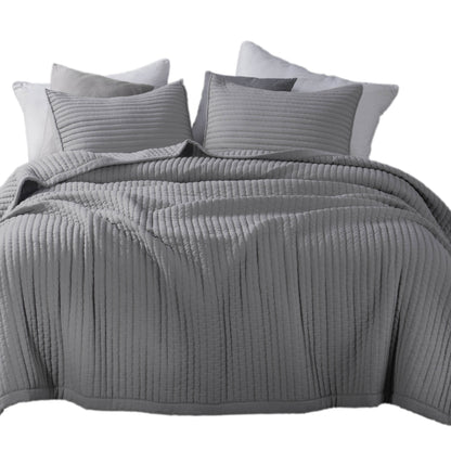 Kasentex Ultra Soft All Season Rustic Nostalgic Design Coverlet Set