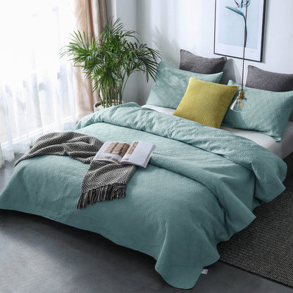 Kasentex Ultra Soft Star Contemporary Design Bedding Coverlet Set, Room Decor, Graduation Gifts