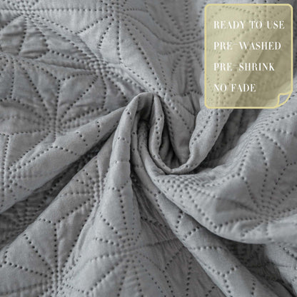 Kasentex Ultra Soft Star Contemporary Design Bedding Coverlet Set, Room Decor, Graduation Gifts