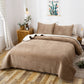soft sherpa comforter warm kasentex ugg fluffy plush best bedding fall spring beige