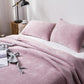 Kasentex All Season Cozy Velvet Quilt Set with Shams, Queen, King
