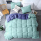 Kasentex Cozy Soft Luxury Down Alternative Comforter Set - Reversible & Machine Washable - Kasentex