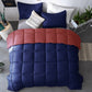 Kasentex Cozy Soft Luxury Down Alternative Comforter Set - Reversible & Machine Washable - Kasentex