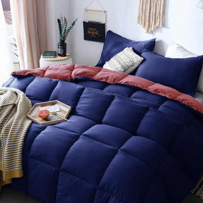 Kasentex Cozy Soft Luxury Down Alternative Comforter Set - Reversible & Machine Washable - Kasentex