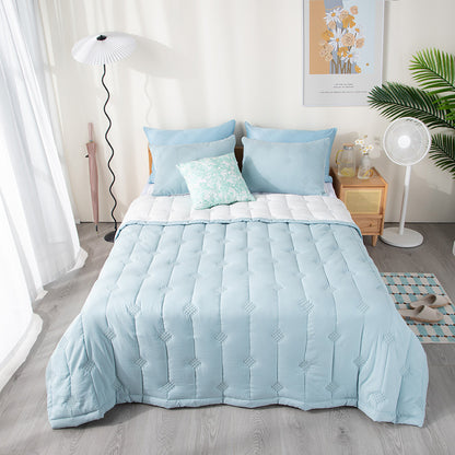 Kasentex Ultra Soft Lightweight All Season Quilt Bedspread Set, Room Decor, Graduation Gifts