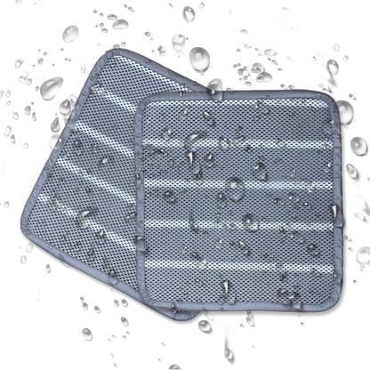 Kasentex Yoga Meditation Square Cushion, Blue or Gray or Green
