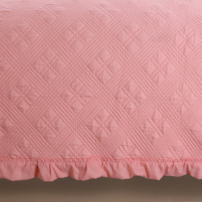 Kasentex All Season Cozy Diamond Design Quilt Set