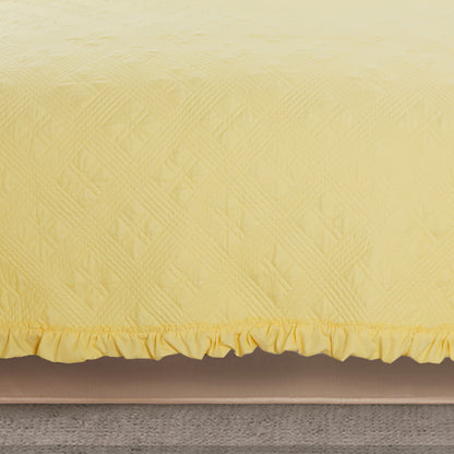 Kasentex All Season Cozy Diamond Design Quilt Set