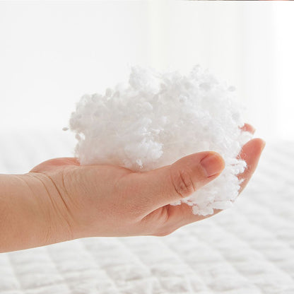 Kasentex Waterproof Foam Pillow, Medium Support Low Loft Slim Contour, White