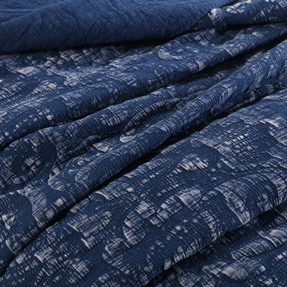 Kasentex 100% Cotton Ultra Soft Floral Pattern Quilt Bedspread Set