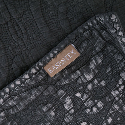 Kasentex 100% Cotton Ultra Soft Floral Pattern Quilt Bedspread Set