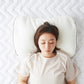 Kasentex Waterproof Foam Pillow, Medium Support Low Loft Slim Contour, White