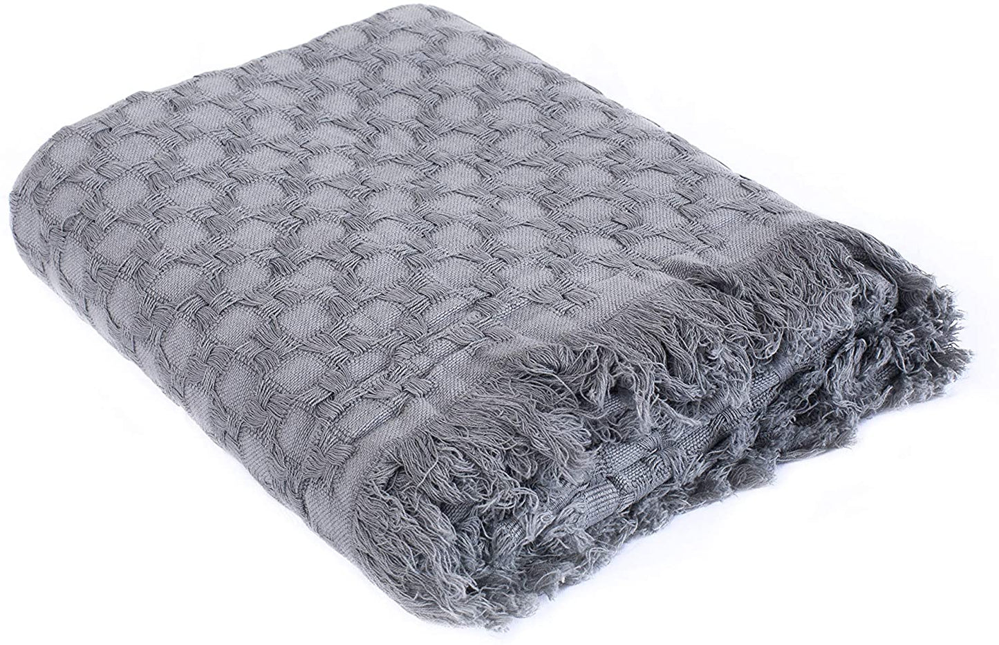 100% Cotton Throw Blankets Soft Lightweight Fall Spring