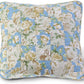 Blue/Beige Patchwork Throw Pillow