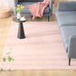 Kasentex Fluffy Elegant Faux Fur Area Rugs, Ultra Soft