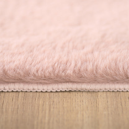Kasentex Spring Fluffy Elegant Faux Fur Area Rugs, Ultra Soft, Room Decor, Graduation Gifts, Fathers Day Gift, Mom Gift, Easter Gift