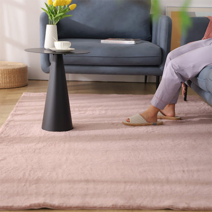 Kasentex Spring Fluffy Elegant Faux Fur Area Rugs, Ultra Soft, Room Decor, Graduation Gifts, Fathers Day Gift, Mom Gift, Easter Gift