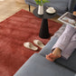Kasentex Fluffy Elegant Faux Fur Area Rugs, Ultra Soft