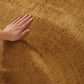 Kasentex Fluffy Elegant Faux Fur Area Rugs, Ultra Soft
