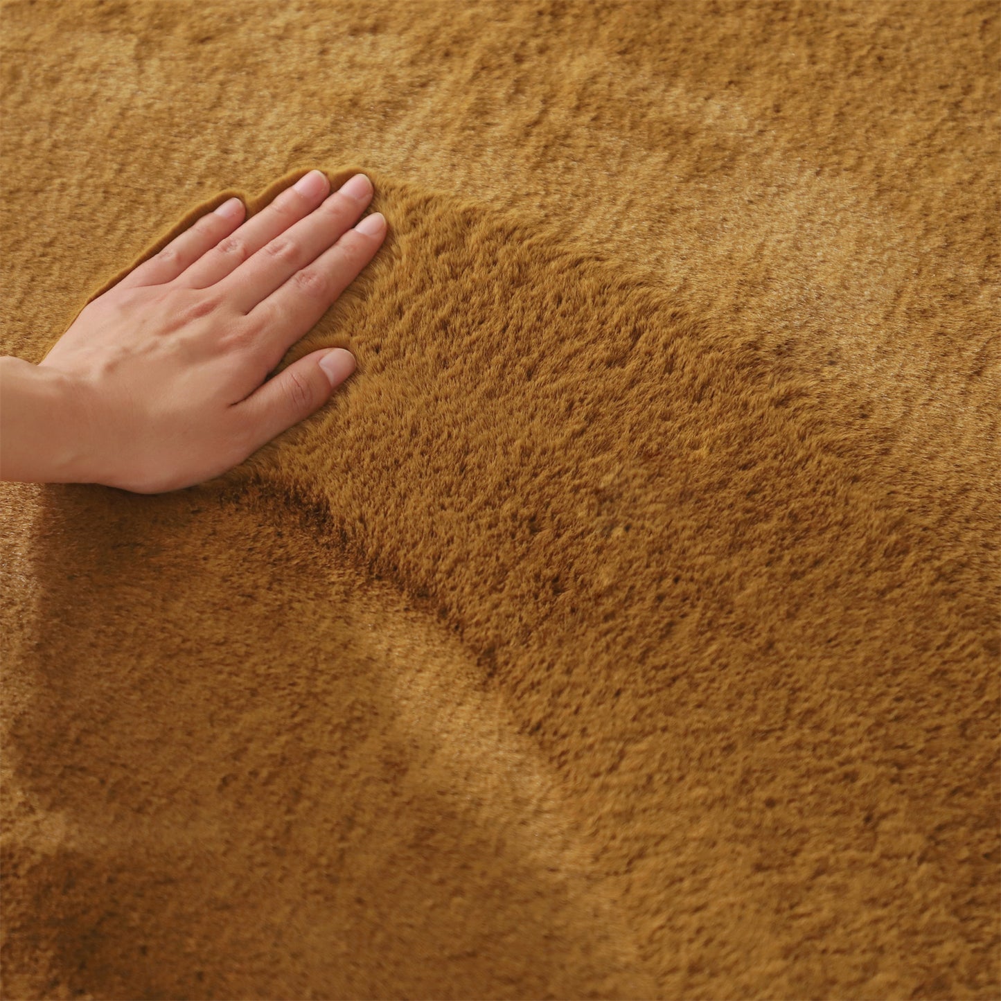 KASENTEX Fluffy Faux Fur Soft Area Rugs