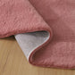 Kasentex Fluffy Elegant Faux Fur Area Rugs, Ultra Soft