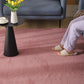 Kasentex Fluffy Elegant Faux Fur Area Rugs, Ultra Soft