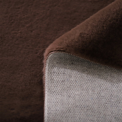 Kasentex Spring Fluffy Elegant Faux Fur Area Rugs, Ultra Soft, Room Decor, Graduation Gifts, Fathers Day Gift, Mom Gift, Easter Gift