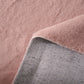 Kasentex Fluffy Elegant Faux Fur Area Rugs, Ultra Soft