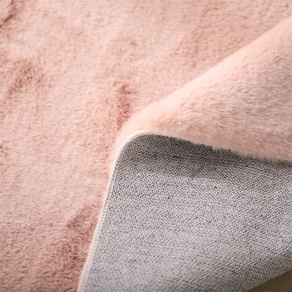 Kasentex Spring Fluffy Elegant Faux Fur Area Rugs, Ultra Soft, Room Decor, Graduation Gifts, Fathers Day Gift, Mom Gift, Easter Gift