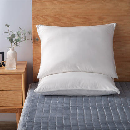 Kasentex Smooth Silky Cool Satin Touch Breathable Pillowcases Set with Zipper Enclosure