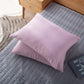 Kasentex Smooth Silky Cool Satin Touch Breathable Pillowcases Set with Zipper Enclosure
