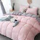 Kasentex Cozy Soft Luxury Down Alternative Comforter Set - Reversible & Machine Washable - Kasentex