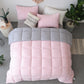 Kasentex Cozy Soft Luxury Down Alternative Comforter Set - Reversible & Machine Washable - Kasentex