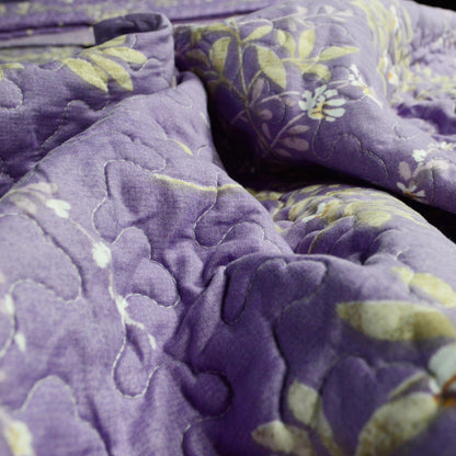 Kasentex Vintage Floral Country Chic Ultra Soft Quilt Set, Room Decor, Graduation Gifts