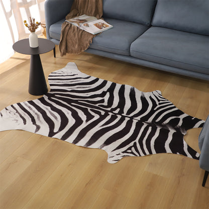 Kasentex Spring Animal Print Area Rug, Country Western Style, Fathers Day Gift, Room Decor, Graduation Gifts, Easter Gift