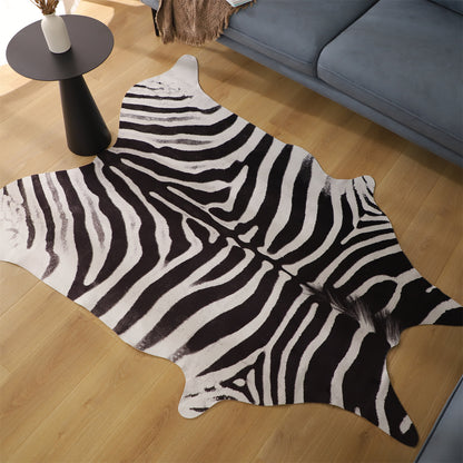 Kasentex Spring Animal Print Area Rug, Country Western Style, Fathers Day Gift, Room Decor, Graduation Gifts, Easter Gift