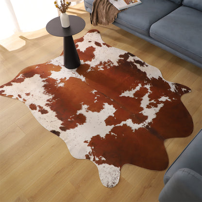 Kasentex Spring Animal Print Area Rug, Country Western Style, Fathers Day Gift, Room Decor, Graduation Gifts, Easter Gift