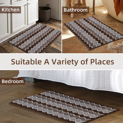 Kasentex Soft Absorbent Durable Non-Slip Bathroom Rug Mat, Room Decor, Graduation Gifts, Fathers Day Gift, Mother Gift, Easter Gift