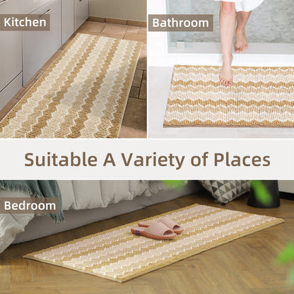 Kasentex Soft Absorbent Durable Non-Slip Bathroom Rug Mat, Room Decor, Graduation Gifts, Fathers Day Gift, Mother Gift, Easter Gift