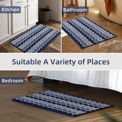 Kasentex Soft Absorbent Durable Non-Slip Bathroom Rug Mat, Room Decor, Graduation Gifts, Fathers Day Gift, Mother Gift, Easter Gift