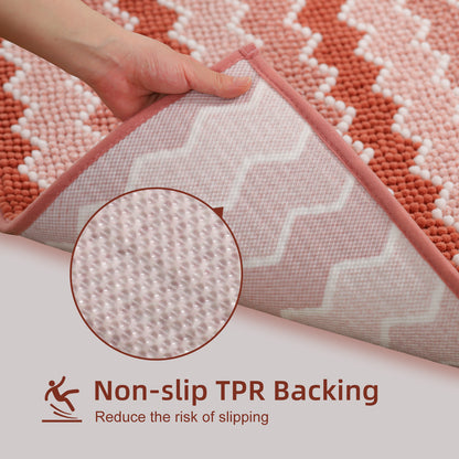 Kasentex Soft Absorbent Durable Non-Slip Bathroom Rug Mat, Room Decor, Graduation Gifts, Fathers Day Gift, Mother Gift, Easter Gift