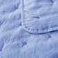 Dot Stitch Stone Washed Quilt Set