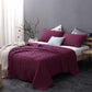 Dot Stitch Stone Washed Quilt Set