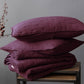 Dot Stitch Stone Washed Quilt Set