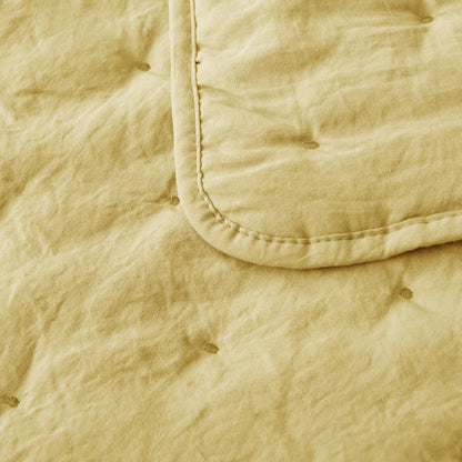 Kasentex Ultra Soft Nostalgic Dot Stitch Stone Washed Lightweight Quilt Set, Room Decor, Graduation Gifts, Fathers Day Gift, Mom Gift