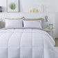 Kasentex Cozy 2-Tone Reversible Ultra Soft Heavy Comforter Set, Twin, Queen, King