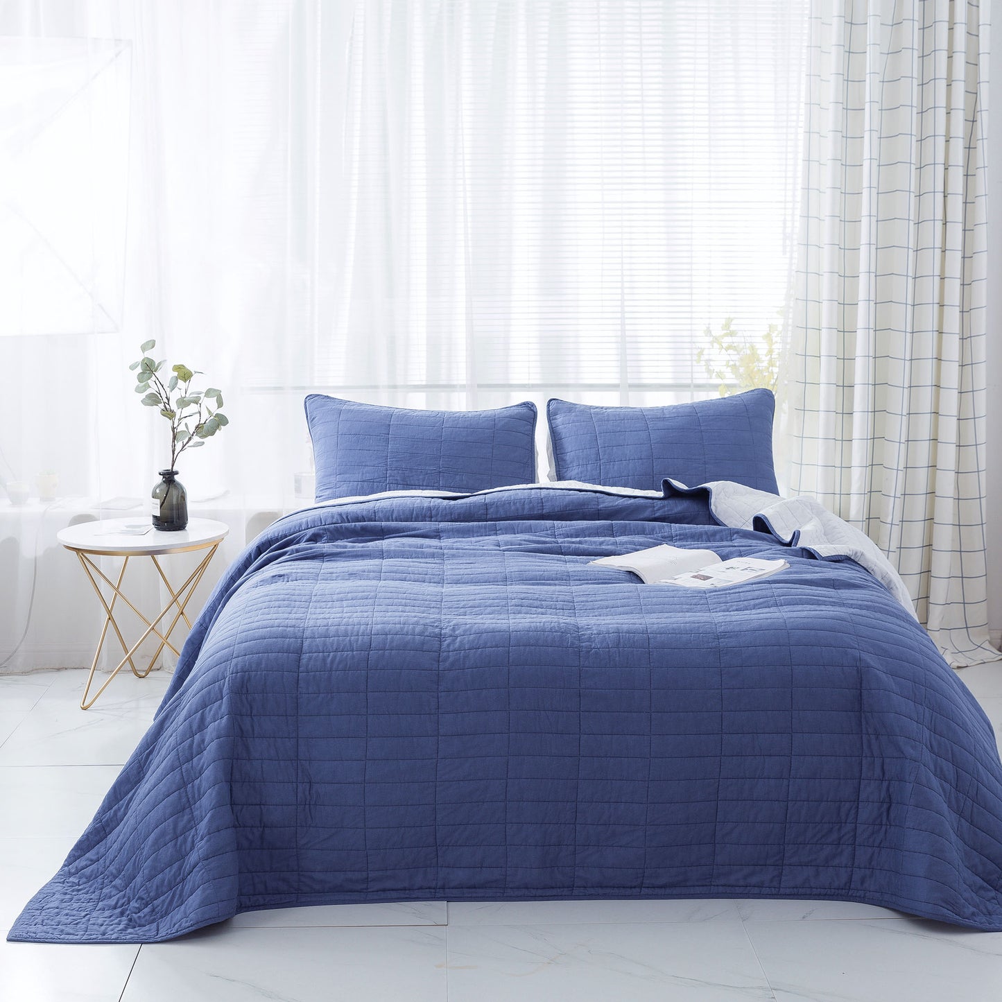 Soft Oversized Bedspread Set