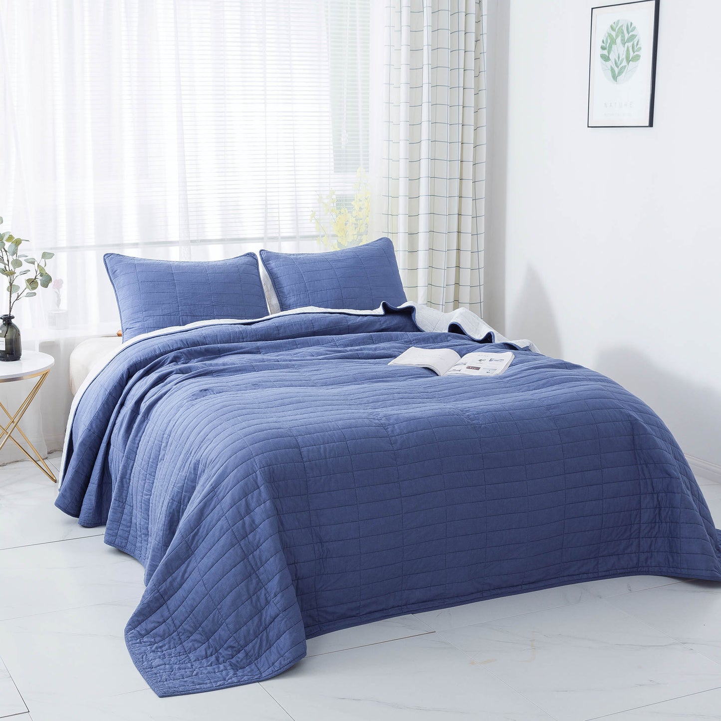 Soft Oversized Bedspread Set